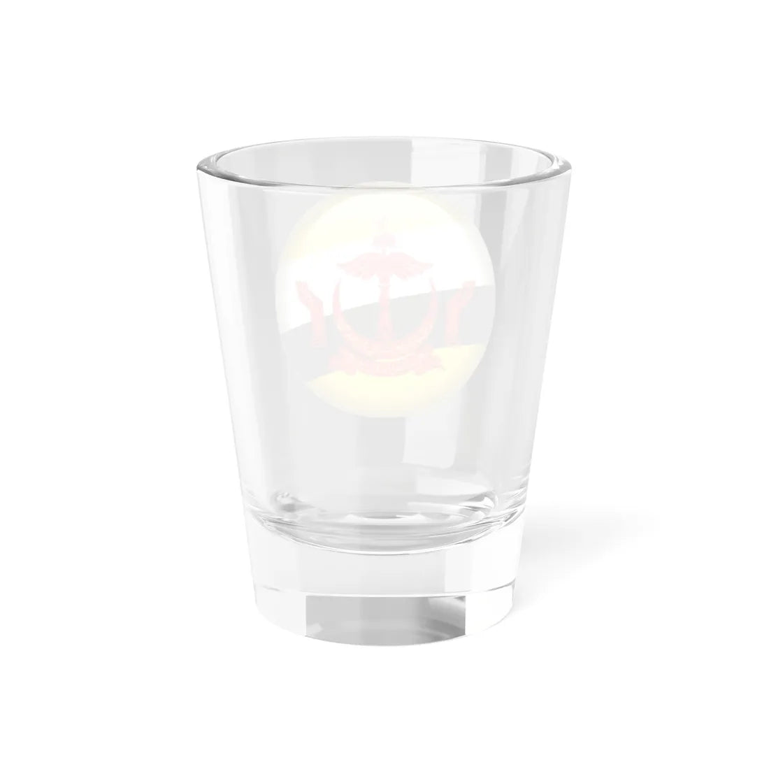 Flag orb Brunei (Brunei) Shot Glass 1.5oz - Go Mug Yourself
