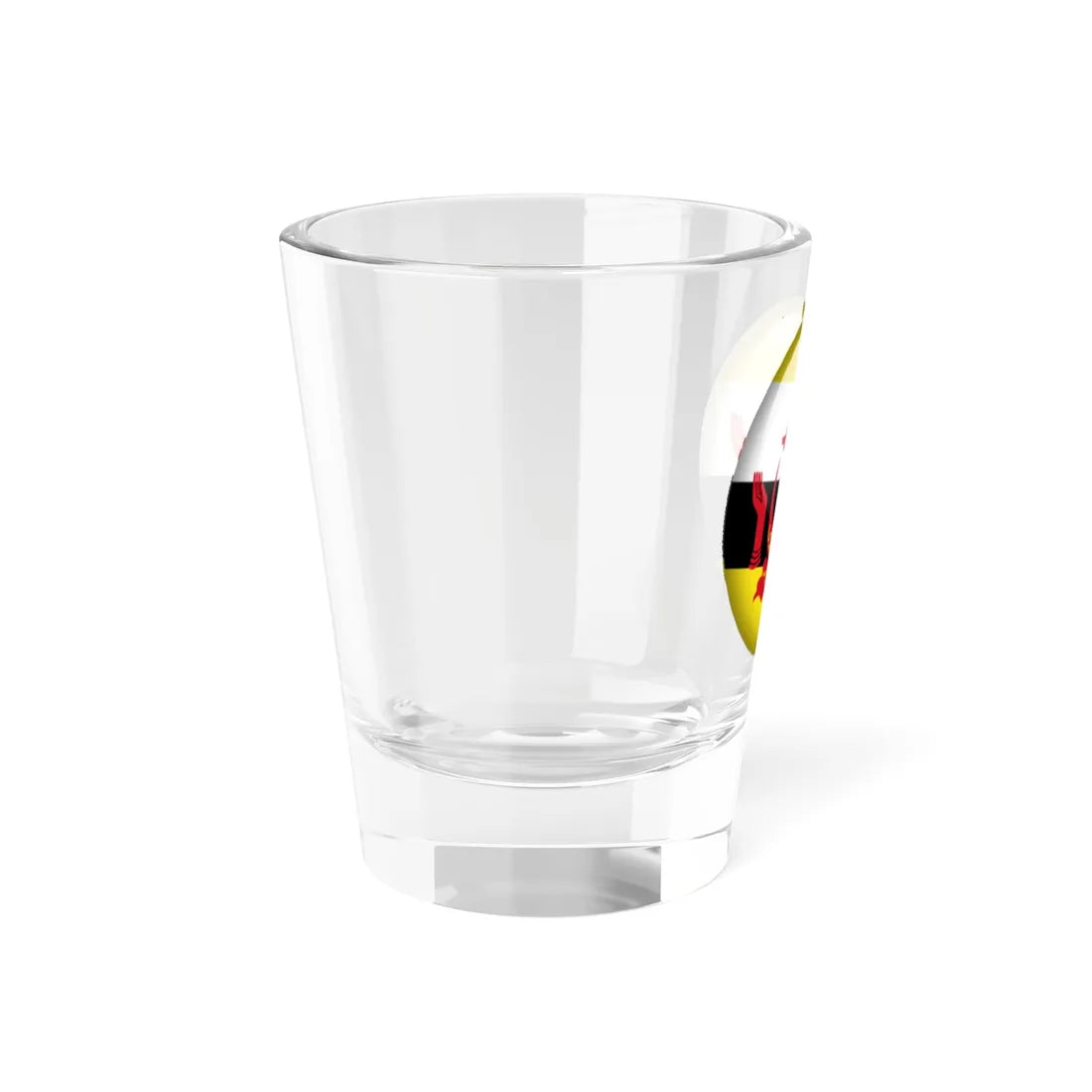 Flag orb Brunei (Brunei) Shot Glass 1.5oz - Go Mug Yourself