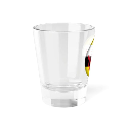 Flag orb Brunei (Brunei) Shot Glass 1.5oz - Go Mug Yourself