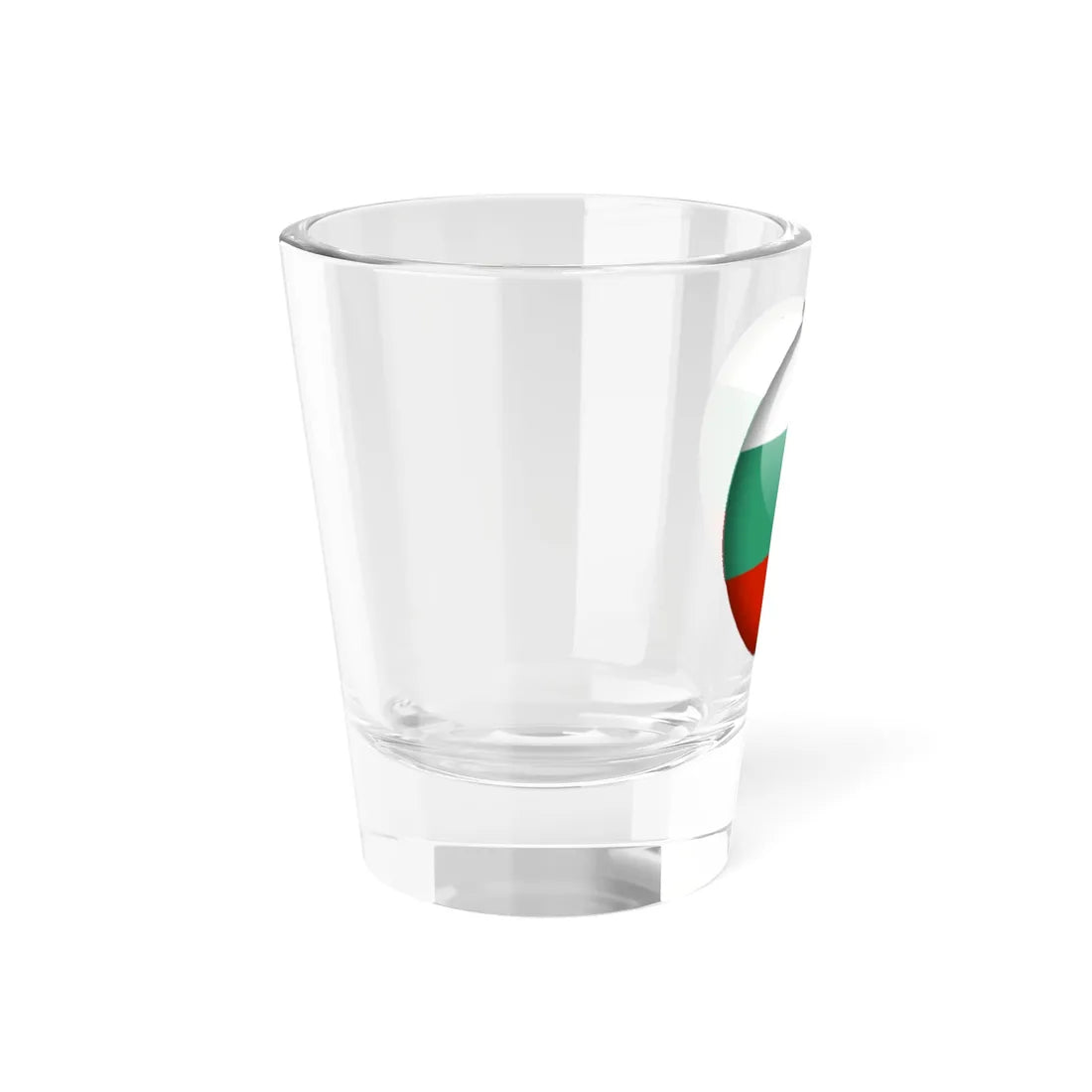 Flag orb Bulgaria (Bulgaria) Shot Glass 1.5oz - Go Mug Yourself