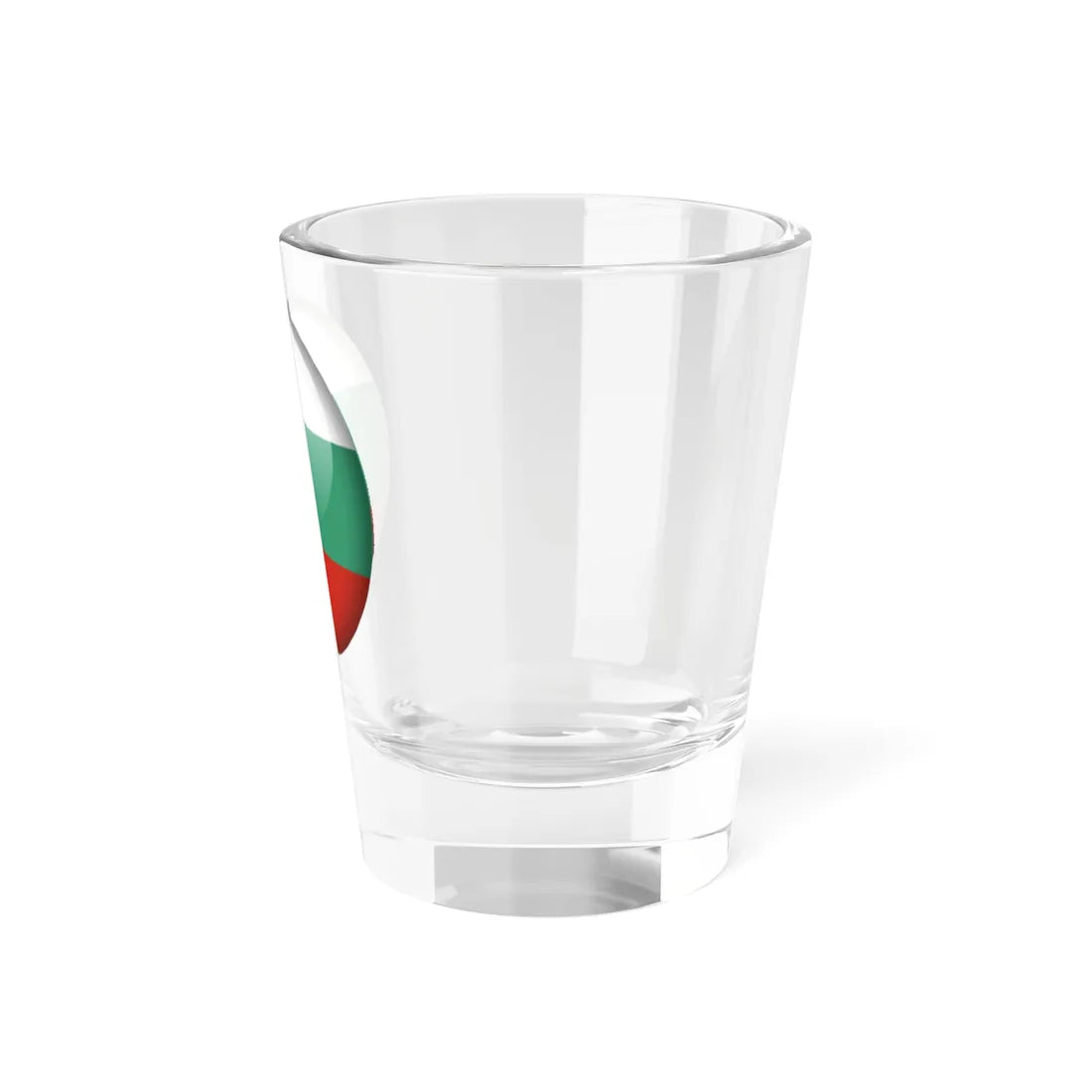 Flag orb Bulgaria (Bulgaria) Shot Glass 1.5oz - Go Mug Yourself