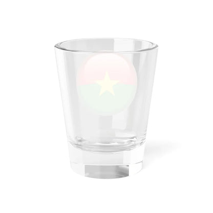 Flag orb Burkina Faso (Burkina Faso) Shot Glass 1.5oz - Go Mug Yourself