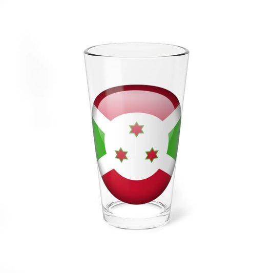 Flag orb Burundi (Burundi) Pint Glass 16oz 16oz - Go Mug Yourself