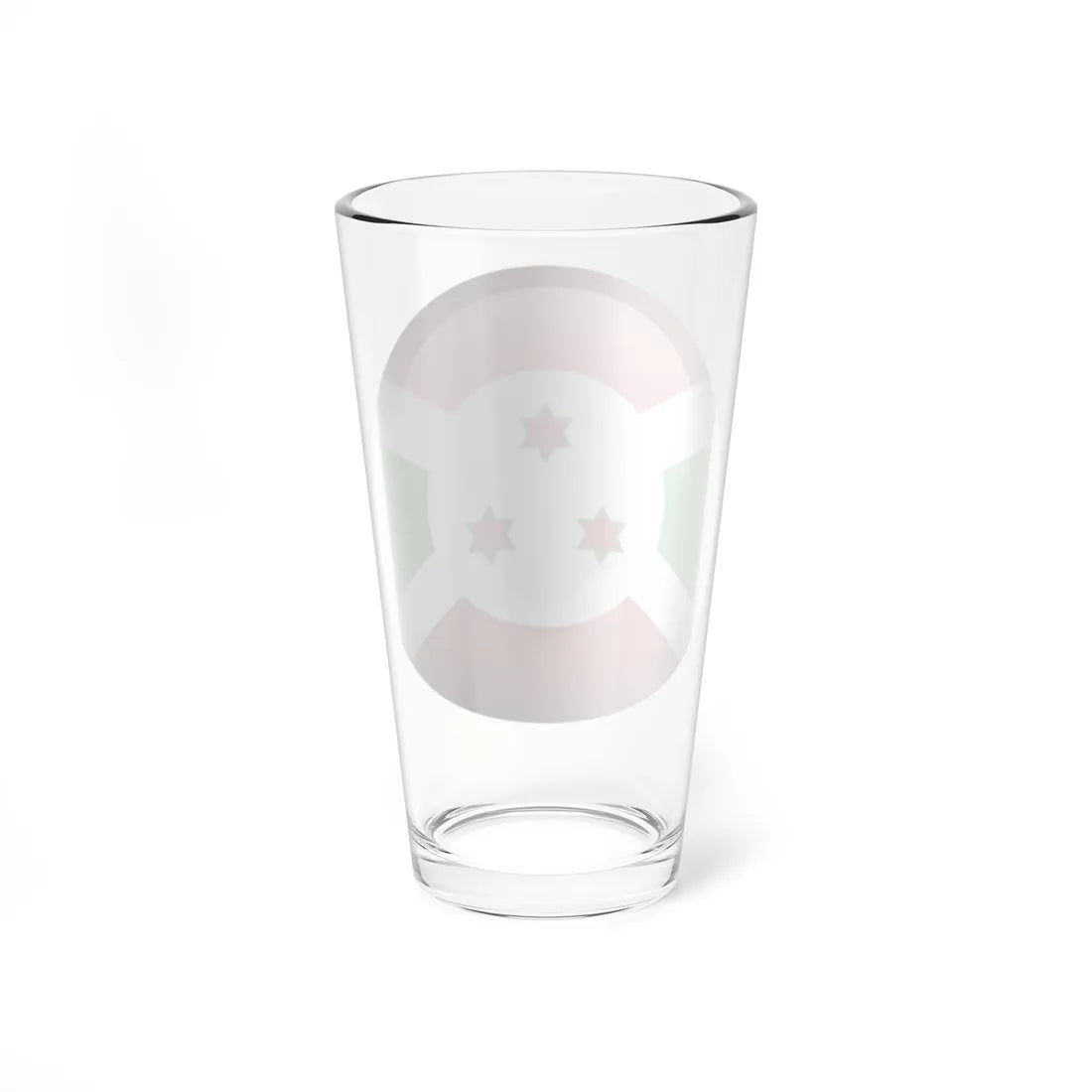 Flag orb Burundi (Burundi) Pint Glass 16oz - Go Mug Yourself