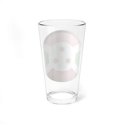 Flag orb Burundi (Burundi) Pint Glass 16oz - Go Mug Yourself
