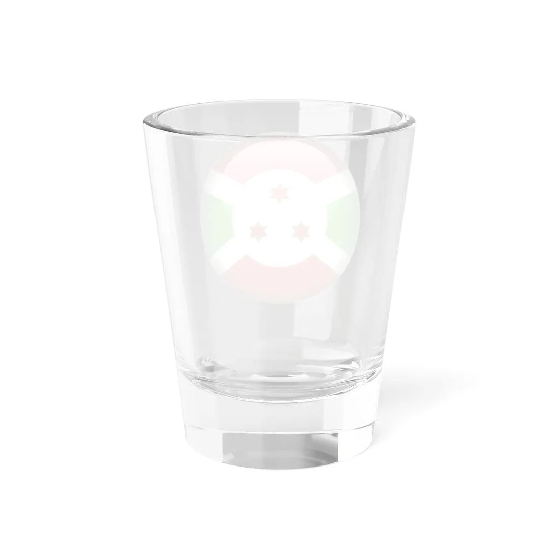 Flag orb Burundi (Burundi) Shot Glass 1.5oz - Go Mug Yourself
