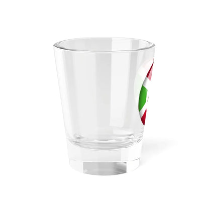 Flag orb Burundi (Burundi) Shot Glass 1.5oz - Go Mug Yourself
