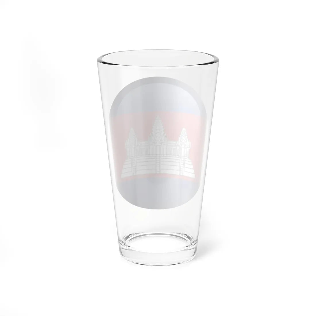 Flag orb Cambodia (Cambodia) Pint Glass 16oz - Go Mug Yourself