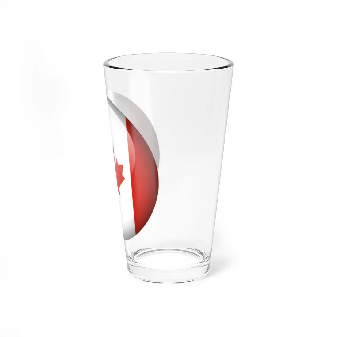 Flag orb Canada (Canada) Pint Glass 16oz - Go Mug Yourself