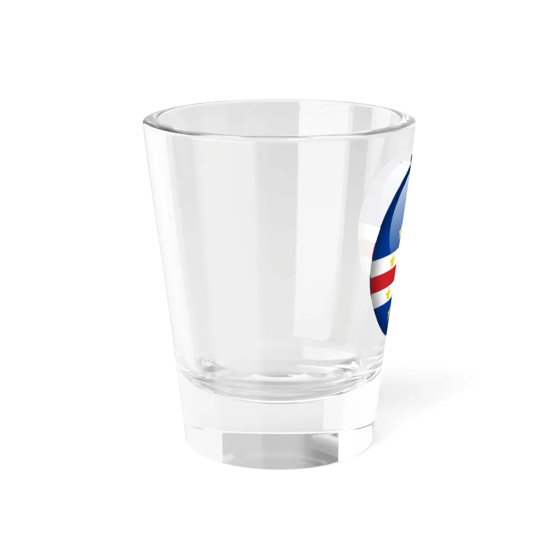 Flag orb Cape Verde (Cape Verde) Shot Glass 1.5oz - Go Mug Yourself