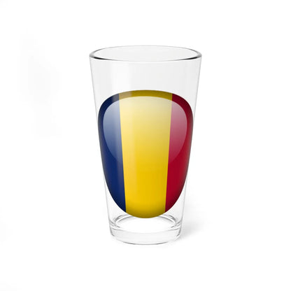Flag orb Chad (Chad) Pint Glass 16oz 16oz - Go Mug Yourself