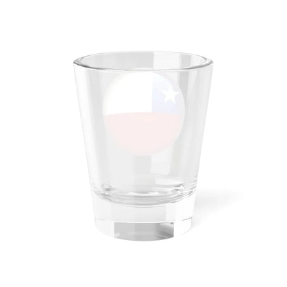 Flag orb Chile (Chile) Shot Glass 1.5oz - Go Mug Yourself