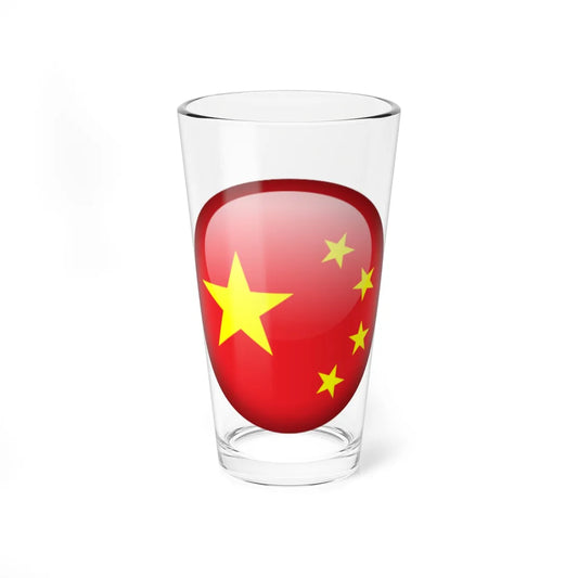 Flag orb China (China) Pint Glass 16oz 16oz - Go Mug Yourself
