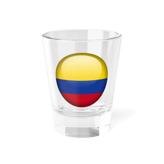 Flag orb Colombia (Colombia) Shot Glass 1.5oz 1.5oz - Go Mug Yourself