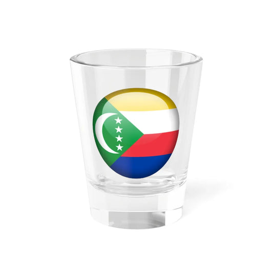Flag orb Comoros (Comoros) Shot Glass 1.5oz 1.5oz - Go Mug Yourself