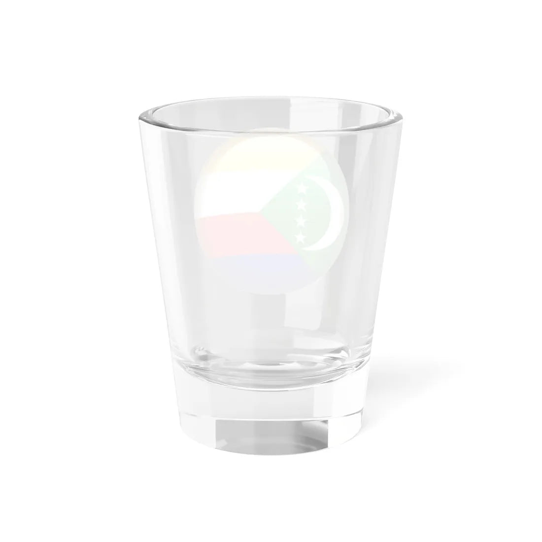 Flag orb Comoros (Comoros) Shot Glass 1.5oz - Go Mug Yourself