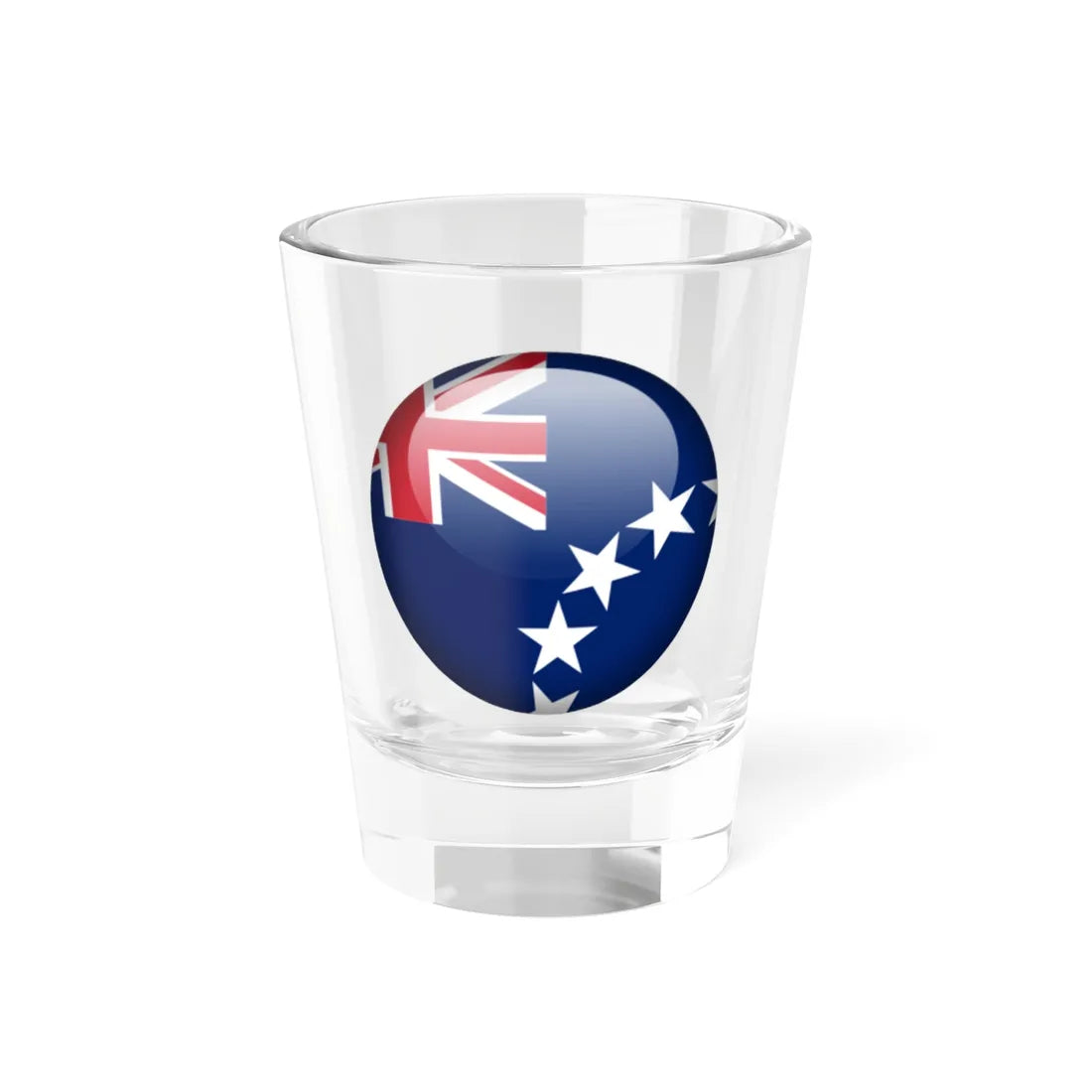 Flag orb Cook Islands Shot Glass 1.5oz 1.5oz - Go Mug Yourself