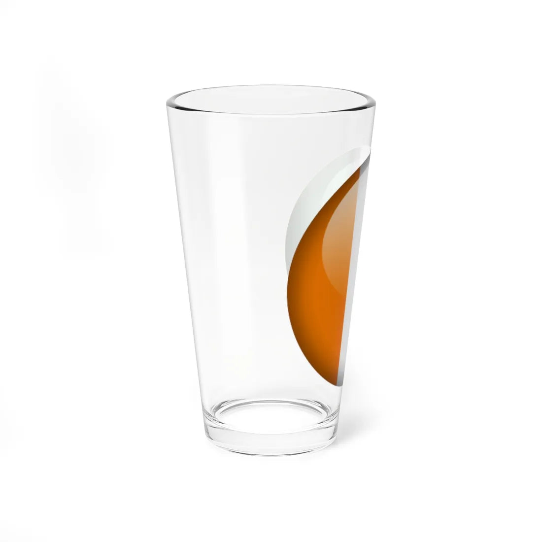 Flag orb Côte dIvoire Pint Glass 16oz - Go Mug Yourself