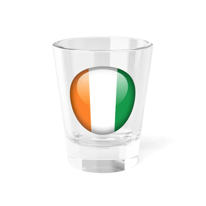 Flag orb Côte dIvoire Shot Glass 1.5oz 1.5oz - Go Mug Yourself