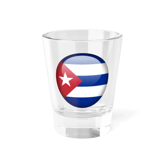 Flag orb Cuba (Cuba) Shot Glass 1.5oz 1.5oz - Go Mug Yourself
