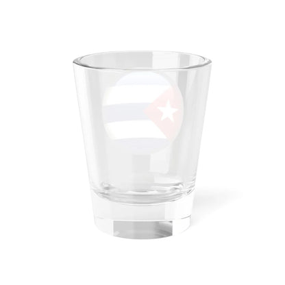 Flag orb Cuba (Cuba) Shot Glass 1.5oz - Go Mug Yourself