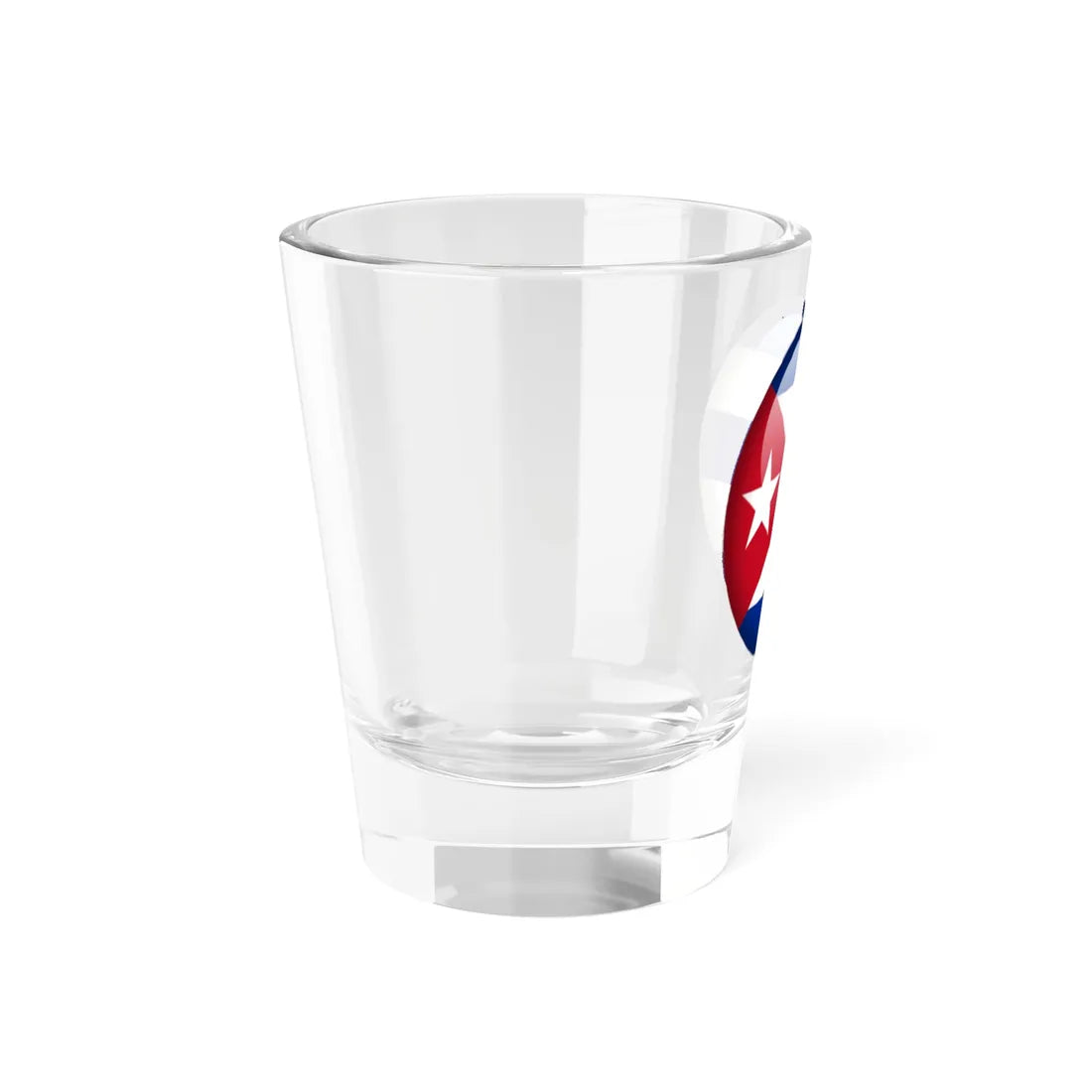 Flag orb Cuba (Cuba) Shot Glass 1.5oz - Go Mug Yourself