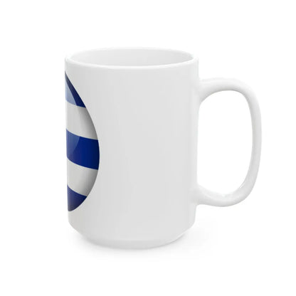 Flag orb Cuba (Cuba) White Coffee Mug - Go Mug Yourself