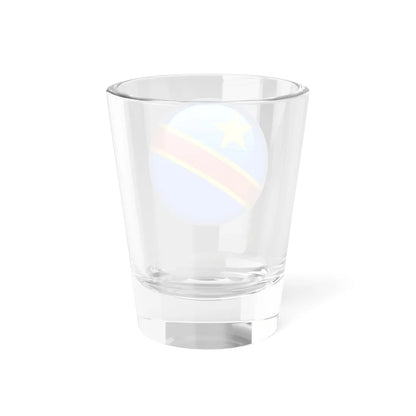 Flag orb Democratic Republic of the Congo (Congo) Shot Glass 1.5oz - Go Mug Yourself