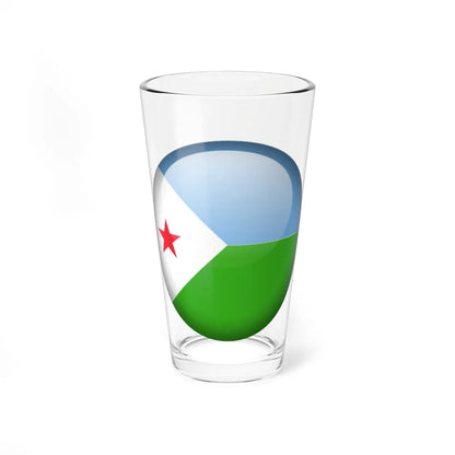 Flag orb Djibouti (Djibouti) Pint Glass 16oz 16oz - Go Mug Yourself