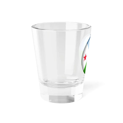 Flag orb Djibouti (Djibouti) Shot Glass 1.5oz - Go Mug Yourself