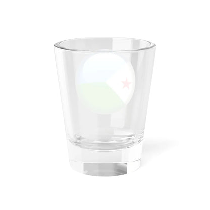 Flag orb Djibouti (Djibouti) Shot Glass 1.5oz - Go Mug Yourself