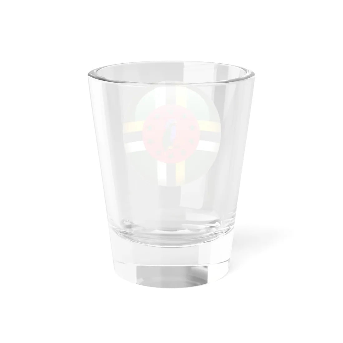 Flag orb Dominica (Dominica) Shot Glass 1.5oz - Go Mug Yourself