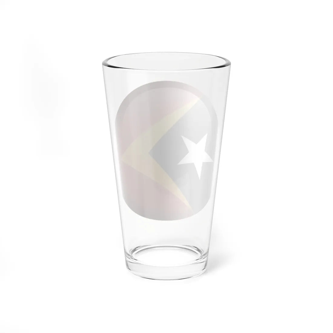 Flag orb East Timor Pint Glass 16oz - Go Mug Yourself