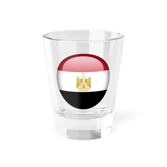 Flag orb Egypt (Egypt) Shot Glass 1.5oz 1.5oz - Go Mug Yourself