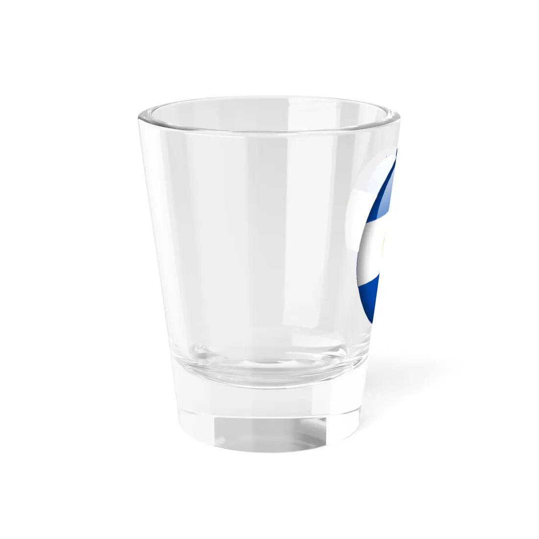 Flag orb El Salvador (El Salvador) Shot Glass 1.5oz - Go Mug Yourself
