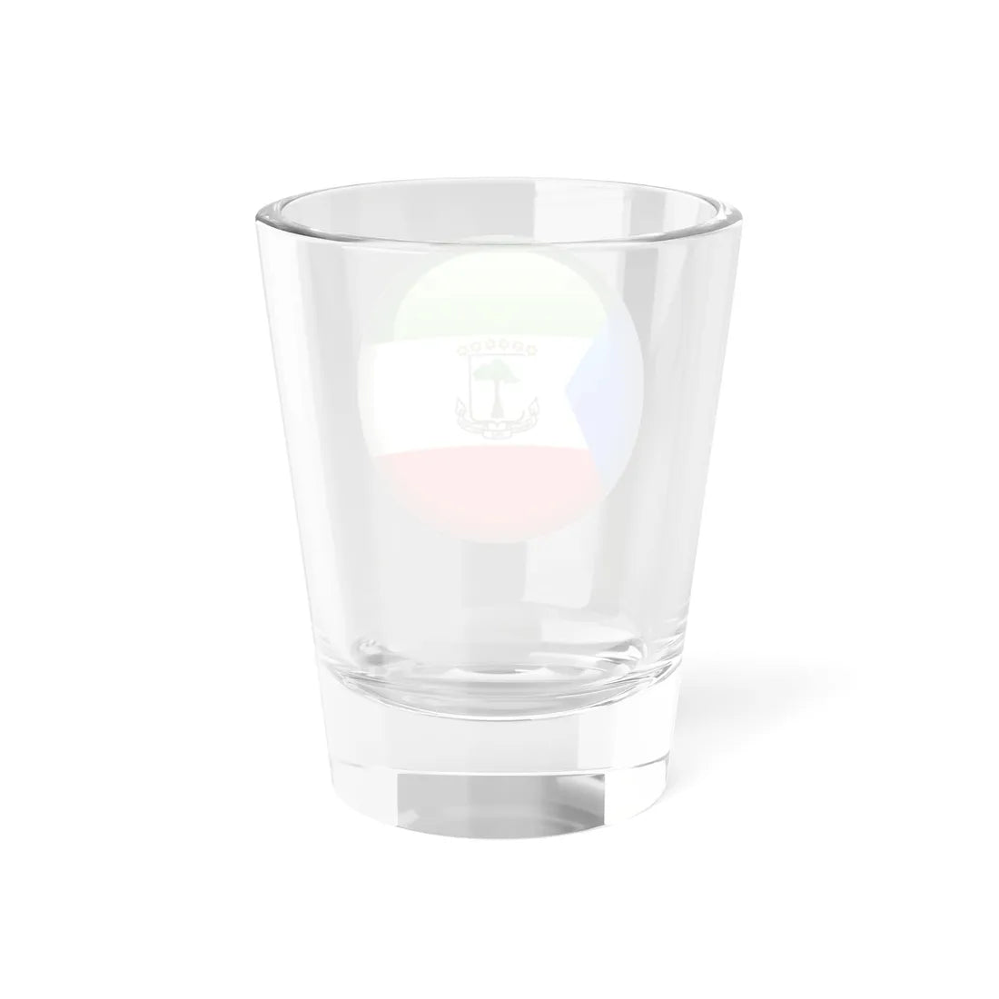 Flag orb Equatorial Guinea (Equatorial Guinea) Shot Glass 1.5oz - Go Mug Yourself