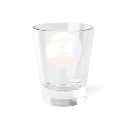 Flag orb Equatorial Guinea (Equatorial Guinea) Shot Glass 1.5oz - Go Mug Yourself