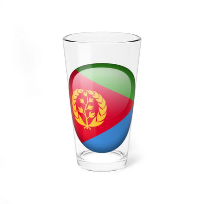 Flag orb Eritrea (Eritrea) Pint Glass 16oz 16oz - Go Mug Yourself