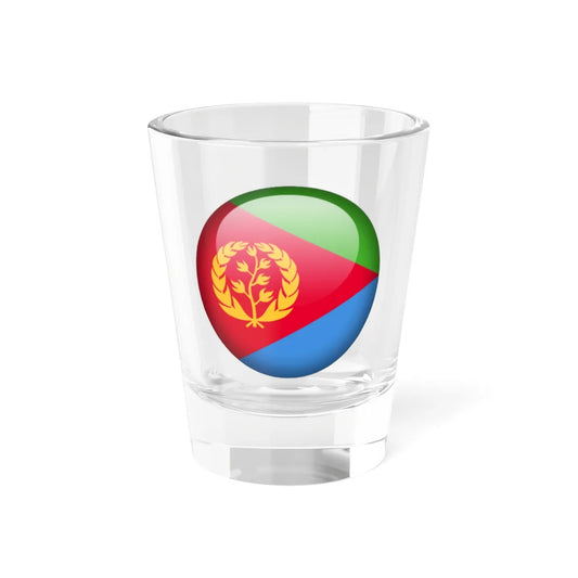 Flag orb Eritrea (Eritrea) Shot Glass 1.5oz 1.5oz - Go Mug Yourself