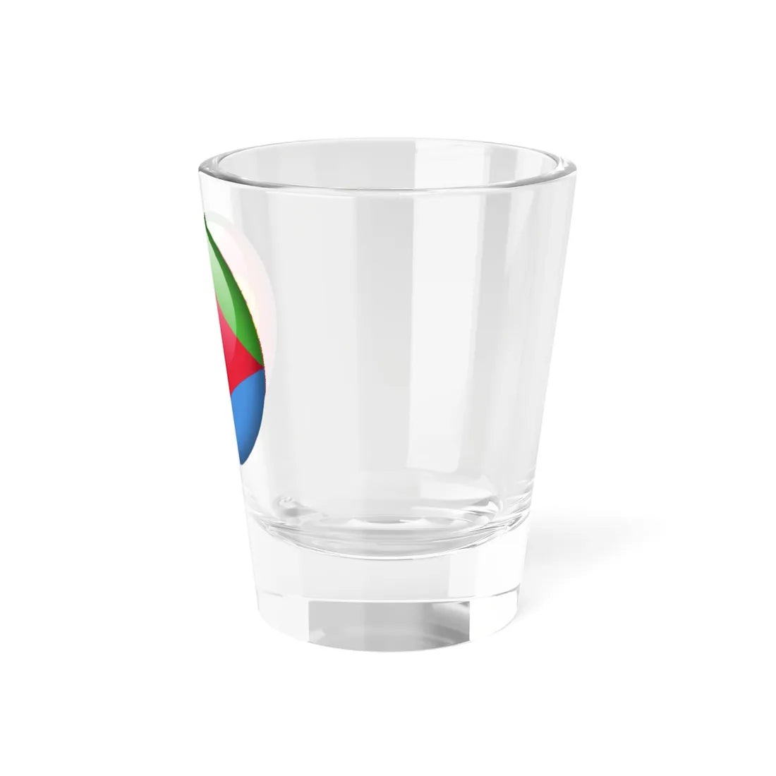Flag orb Eritrea (Eritrea) Shot Glass 1.5oz - Go Mug Yourself