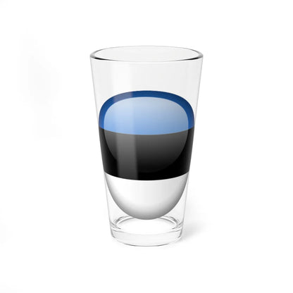 Flag orb Estonia (Estonia) Pint Glass 16oz 16oz - Go Mug Yourself