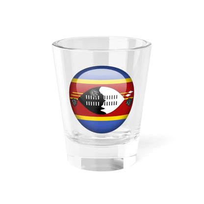 Flag orb Eswatini (Eswatini) Shot Glass 1.5oz 1.5oz - Go Mug Yourself