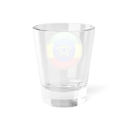 Flag orb Ethiopia (Ethiopia) Shot Glass 1.5oz - Go Mug Yourself