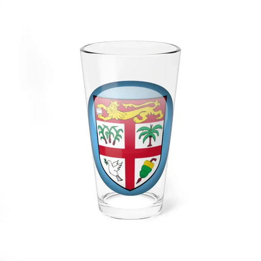 Flag orb Fiji (Fiji) Pint Glass 16oz 16oz - Go Mug Yourself