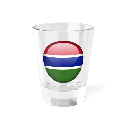 Flag orb Gambia (Gambia) Shot Glass 1.5oz 1.5oz - Go Mug Yourself