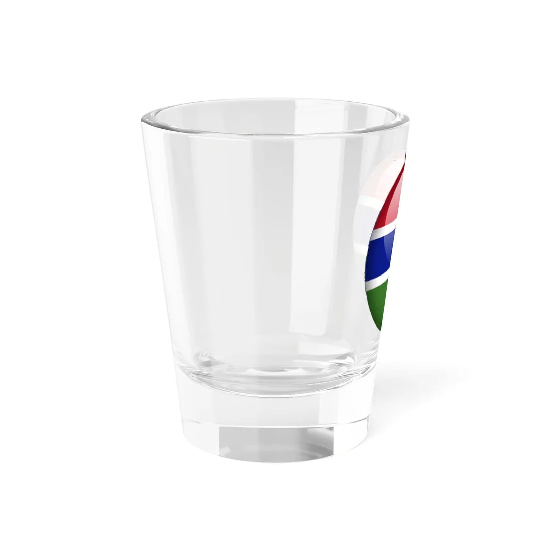 Flag orb Gambia (Gambia) Shot Glass 1.5oz - Go Mug Yourself