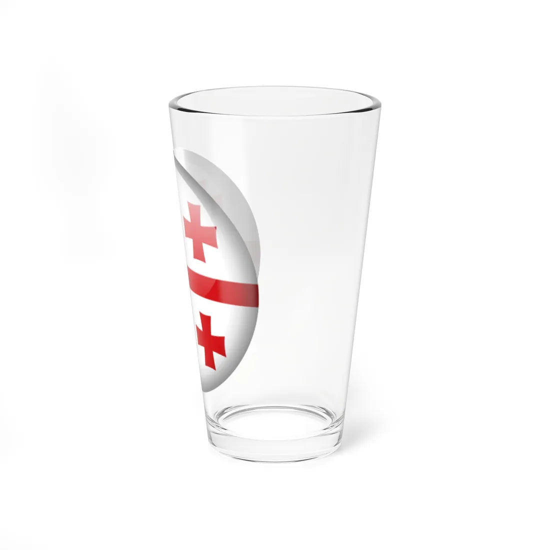 Flag orb Georgia (Georgia) Pint Glass 16oz - Go Mug Yourself