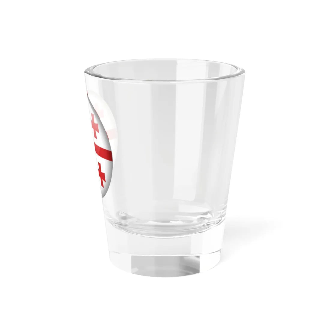 Flag orb Georgia (Georgia) Shot Glass 1.5oz - Go Mug Yourself