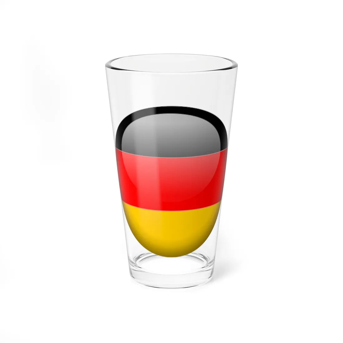 Flag orb Germany (Germany) Pint Glass 16oz 16oz - Go Mug Yourself