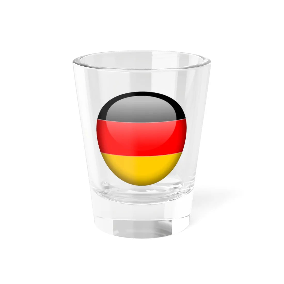 Flag orb Germany (Germany) Shot Glass 1.5oz 1.5oz - Go Mug Yourself